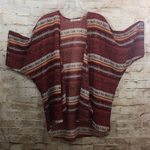 Liberty Love Boho Kimono Seer Sz. XL